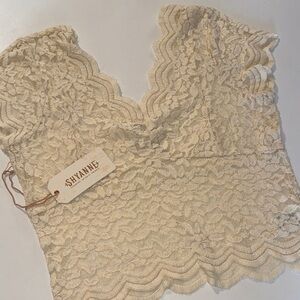 Shyanne‎ Cream Lace Blouse